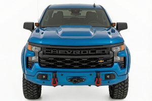 Chevrolet Silverado 1500 Bumper - Front - Rough Country - FXS - GXP Lakeshore Blue - '23-'26